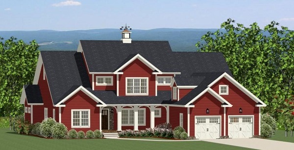 Maple View 9019 4 Bedrooms and 3 Baths The House Designers