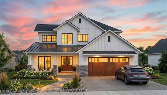 Charming Farmhouse with Attached Garage