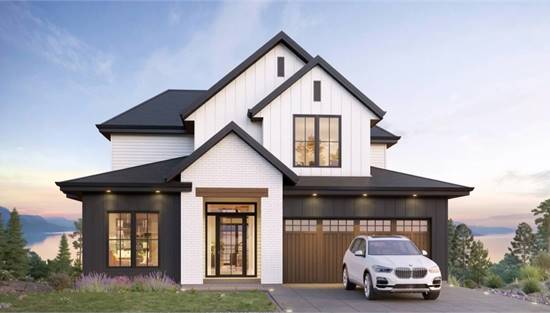 Gorgeous Modern Farmhouse with Covered Front Entry