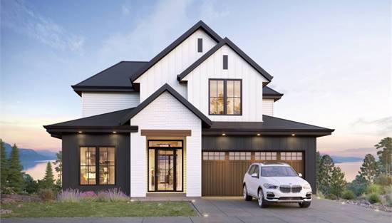 Gorgeous Modern Farmhouse with Covered Front Entry