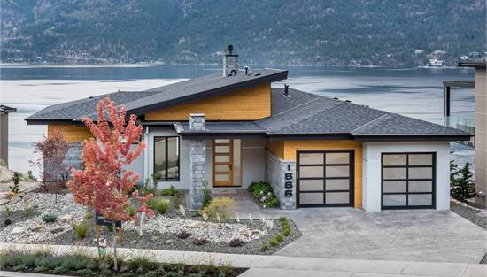 Eye-Catching Modern Contemporary with Covered Porch