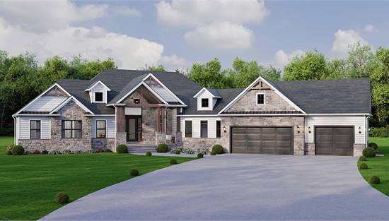 Stunning Craftsman with Attached Garage