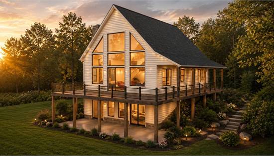 Dashing Craftsman with Covered Deck