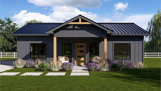 Stylish Barndo with Front Porch