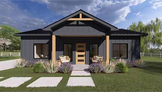 Stylish Ranch with Front Porch