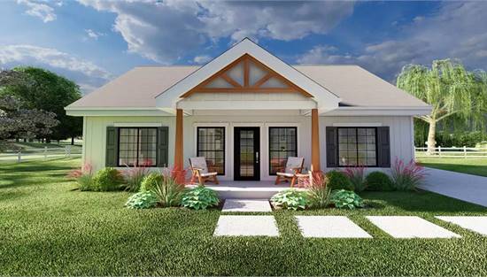 Astonishing Ranch with Front Porch