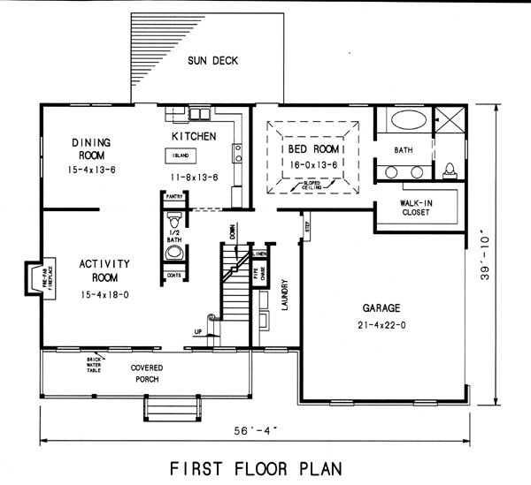 1st floor plan