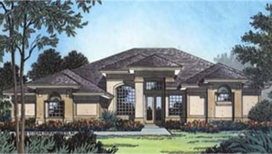 image of southwest house plan 4016
