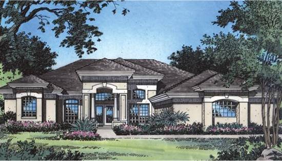 image of icf & concrete house plan 4042