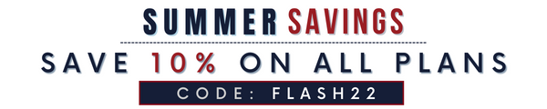 SUMMER SALE | Take 10% Off ALL House Plans | Code: FLASH22