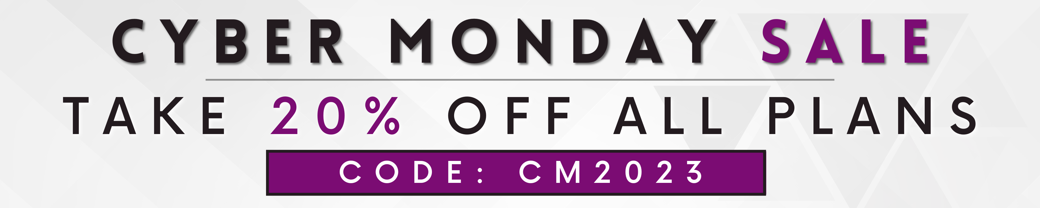 Cyber Monday Sale! | Take 20% Off ALL House Plans | Code: CM2023