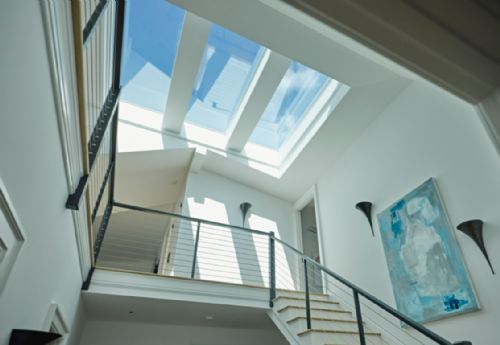 Large Span Skylights for a Brighter Interior