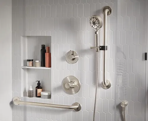 An Accessible Collection of Bathroom Fixtures