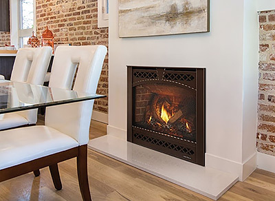 Slim-Profile Fireplaces That Fit in More Spaces