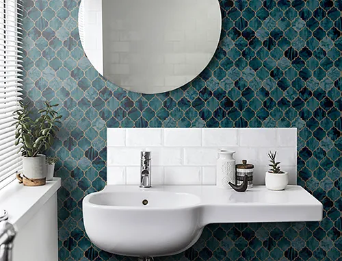The Perfect Wallpaper for Bold Bathrooms