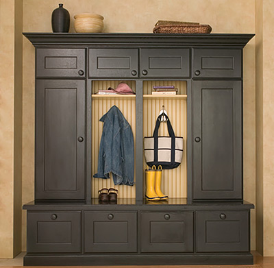 Beautiful and Functional Mudroom Storage