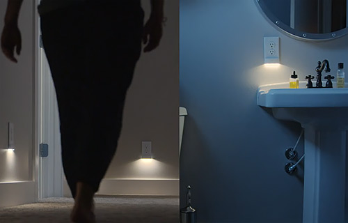 A Motion-Activated Night Light with Automated Zones