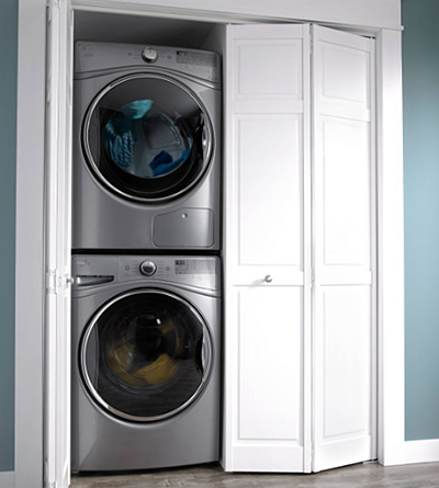 2. A Space-Saving Laundry Set