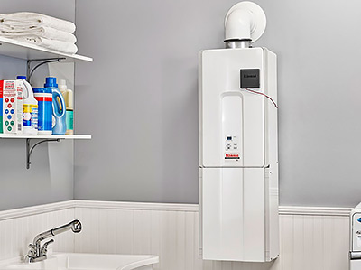 A Space- & Energy-Efficient Tankless Water Heater