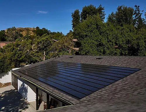 Efficient Solar Roofing with Shingle Look