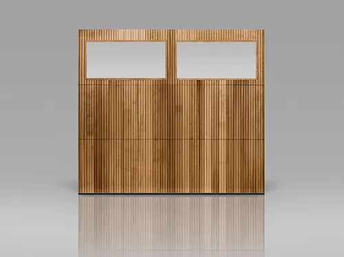 Stylish Custom Wood Garage Doors