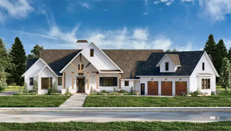 image of ranch house plan 5910