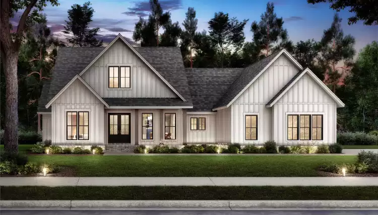 image of traditional house plan 9287